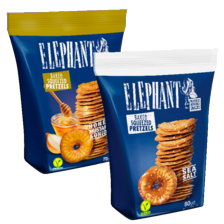 Elephant pretzels